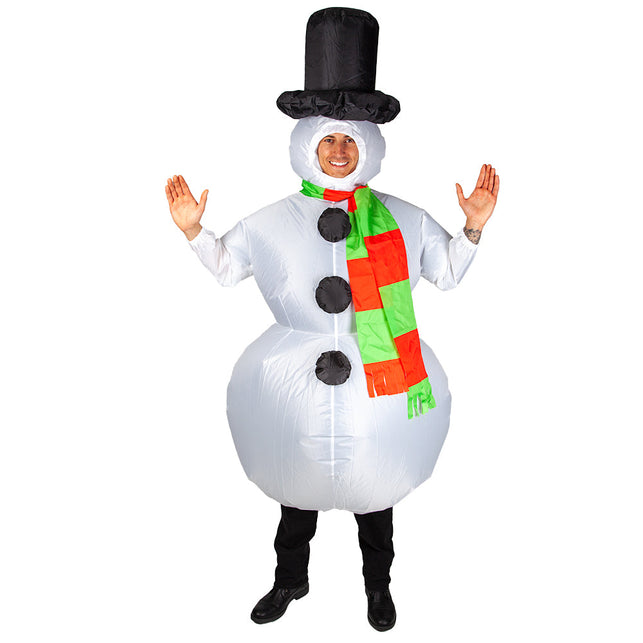 Wicked Costumes Opblaasbare Sneeuwman