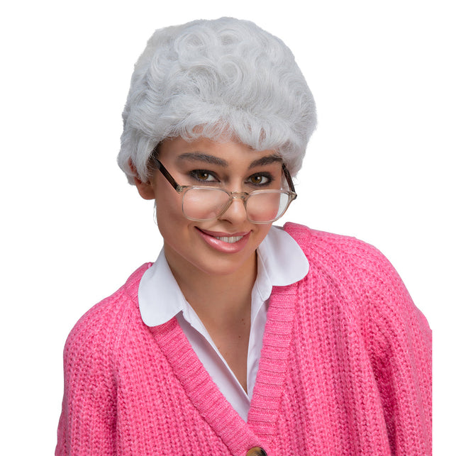Wicked Costumes Oude dame pruik
