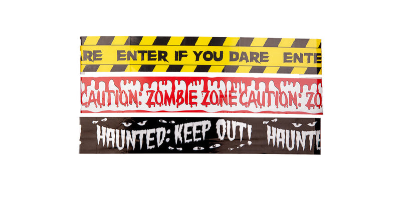 Wicked Costumes Zombie zone caution tape