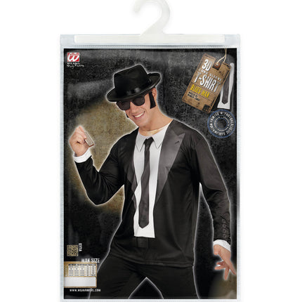 Widmann SRL 3D Blues Brother shirt man