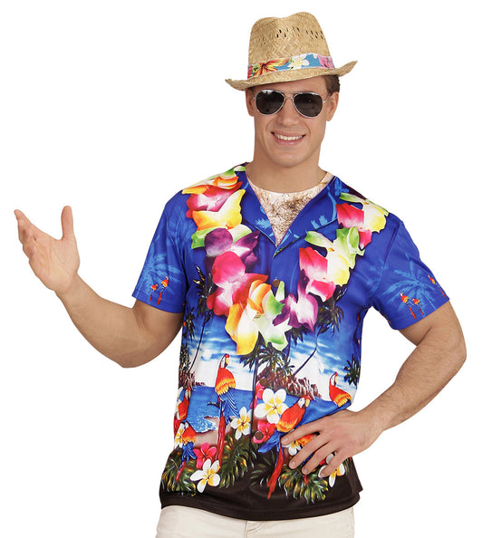 Widmann SRL 3D Hawaii t-shirt man