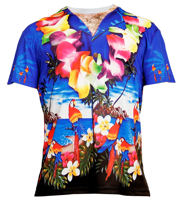 Widmann SRL 3D Hawaii t-shirt man