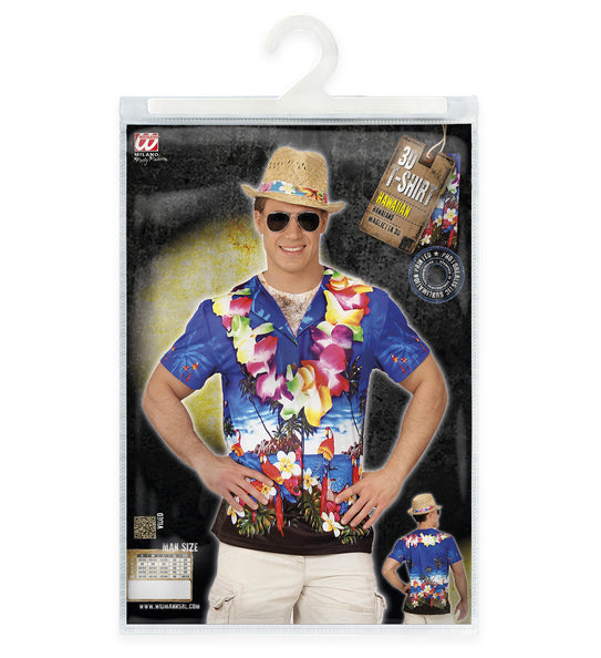 Widmann SRL 3D Hawaii t-shirt man
