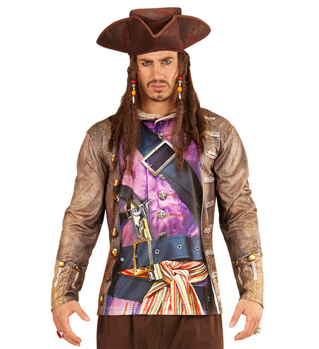 Widmann SRL 3D piratenshirt man