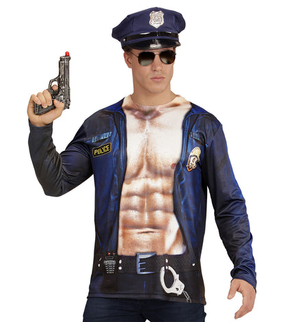 Widmann SRL 3D Politie shirt agent man