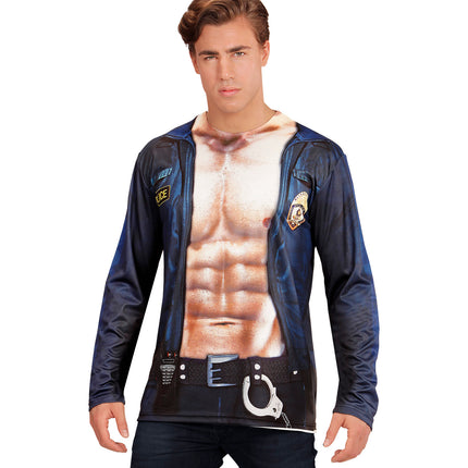 Widmann SRL 3D Politie shirt agent man