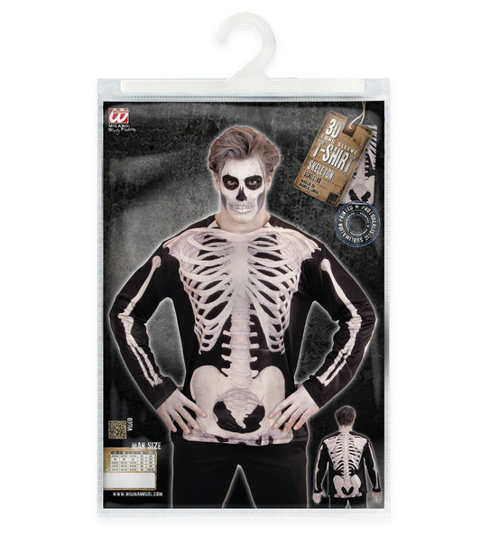 Widmann SRL 3D Skelet shirt man