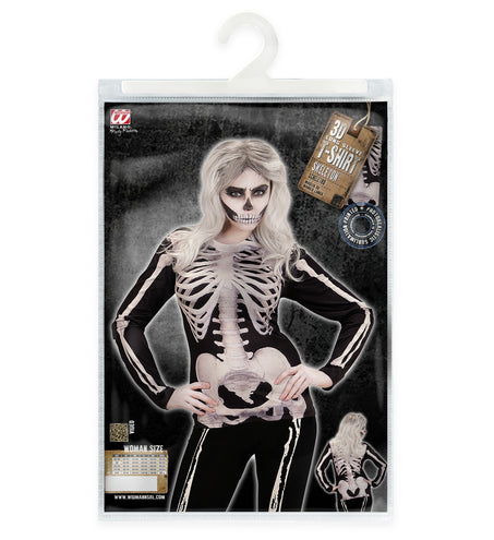 Widmann SRL 3D Skelet shirt vrouw