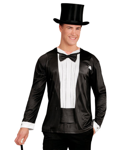 Widmann SRL 3D Smoking shirt Suit and tied