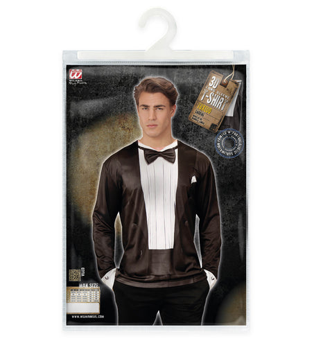 Widmann SRL 3D Smoking shirt Suit and tied