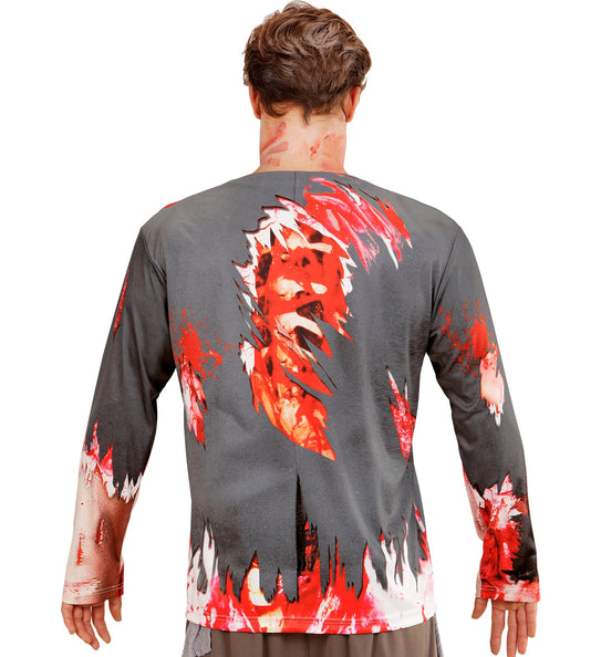 Widmann SRL 3D Zombie shirt man