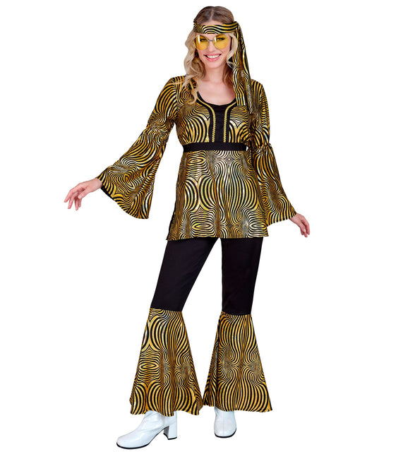 Widmann SRL 70s groovy kostuum goud Babette
