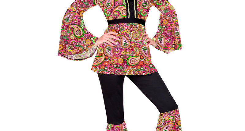 Widmann SRL 70s Hippie kostuum Fleur