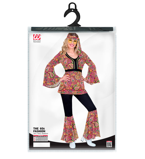 Widmann SRL 70s Hippie kostuum Fleur