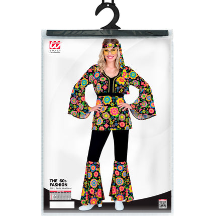 Widmann SRL 70s Hippie kostuum Linda