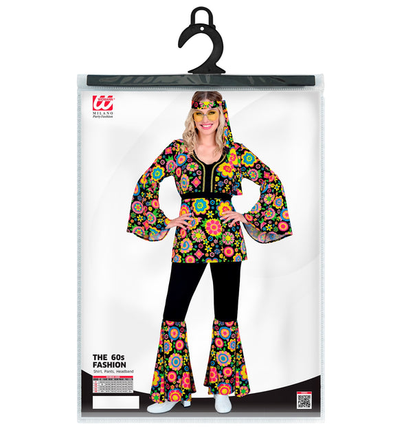 Widmann SRL 70s Hippie kostuum Linda