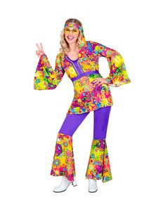 Widmann SRL 70s Hippie kostuum Peace & Love