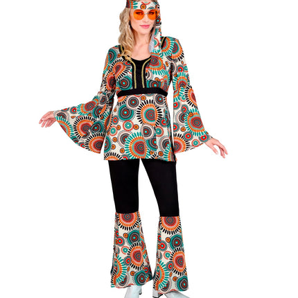 Widmann SRL 70s Hippie kostuum Vintage