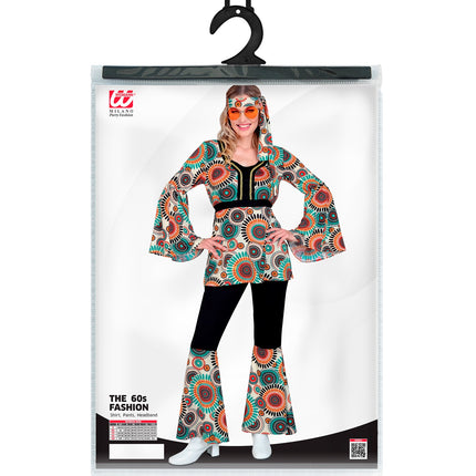Widmann SRL 70s Hippie kostuum Vintage