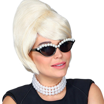 Widmann SRL 80's pruik blond Beehive