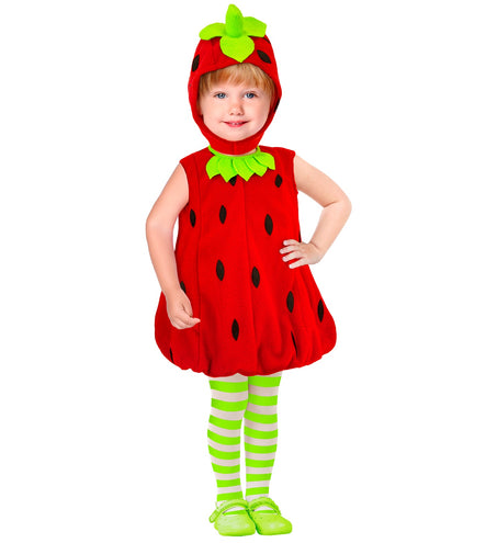 Widmann SRL Aardbeienpakje voor kinderen