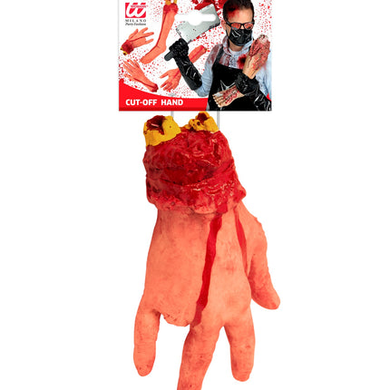 Widmann SRL Afgehakte hand 4 vingers met bloed