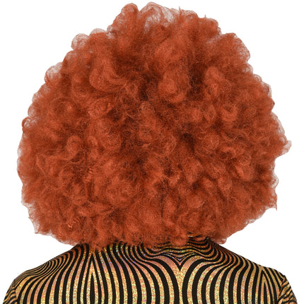 Widmann SRL Afro pruik koper kleur groot