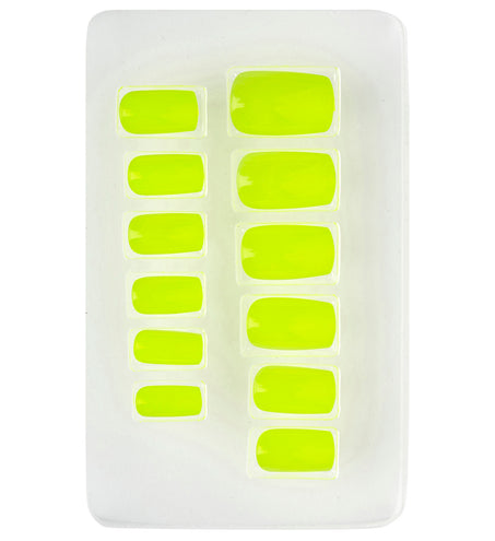 Widmann SRL Airbrush nagels neon geel