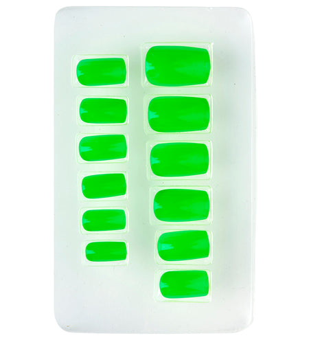 Widmann SRL Airbrush nagels neon groen