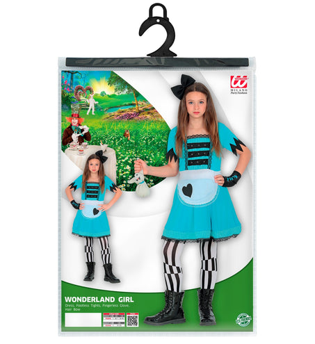 Widmann SRL Alice in Wonderland jurkje kinderen