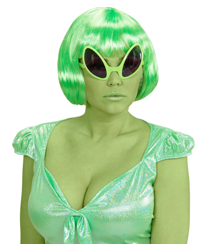 Widmann SRL Alien bril buitenaardse wezens