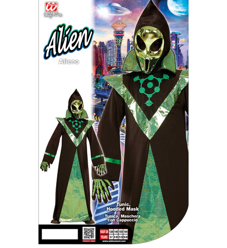 Widmann SRL Aliën kostuum voor kinderen