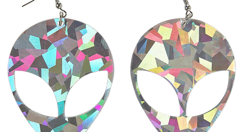 Widmann SRL Alien oorbellen ruimte