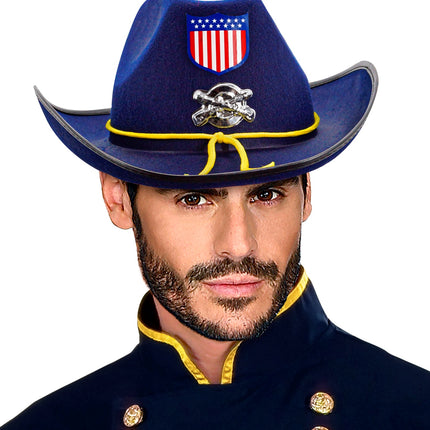 Widmann SRL Amerikaanse Yankee soldaat hoed