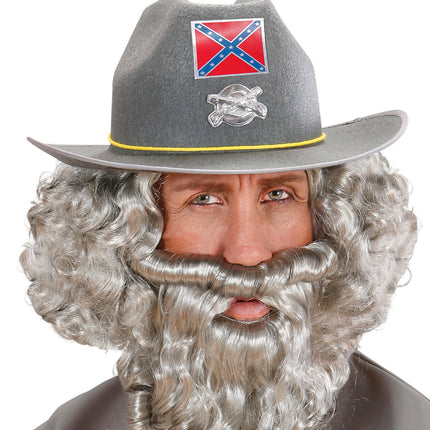 Widmann SRL Amerikaanse Yankee soldaat hoed grijs