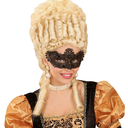 Widmann SRL Antiek gouden Venetiaanse oogmaskertjes