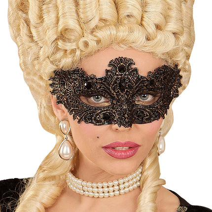 Widmann SRL Antiek gouden Venetiaanse oogmaskertjes