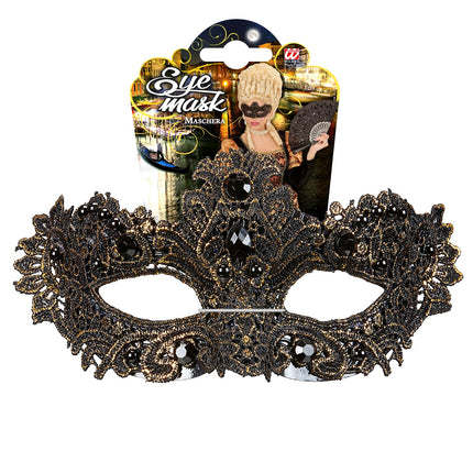 Widmann SRL Antiek gouden Venetiaanse oogmaskertjes