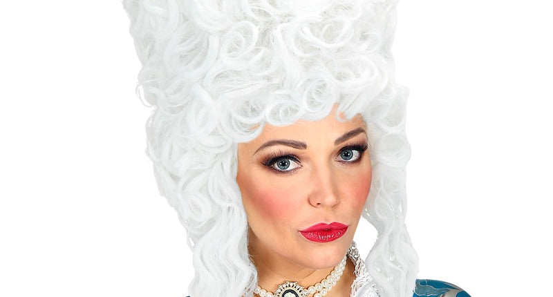 Widmann SRL Antoinette pruik wit