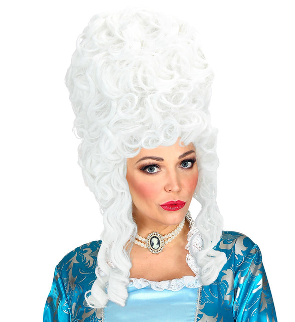 Widmann SRL Antoinette pruik wit