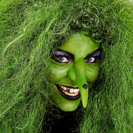 Widmann SRL Aqua schmink groen heks