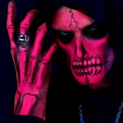 Widmann SRL Aqua schmink neon roze