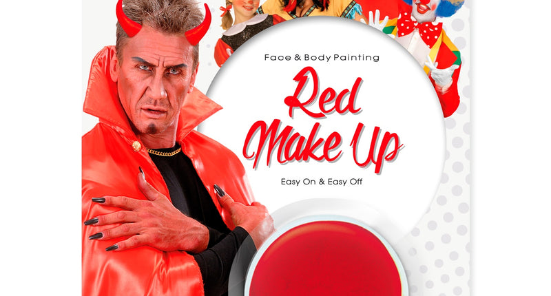 Widmann SRL Aqua schmink rood duivel