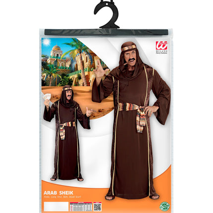 Widmann SRL Arabisch sjeiken pak bruin