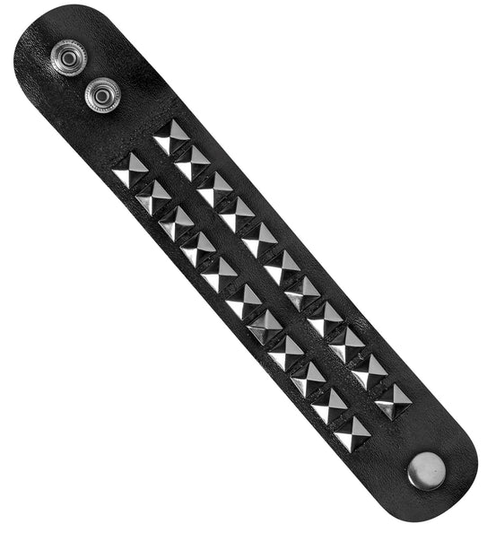 Widmann SRL Armband biker met studds