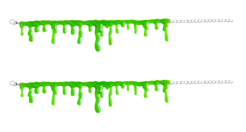 Widmann SRL Armband groen slijm druppels