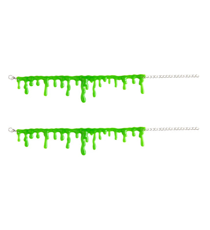 Widmann SRL Armband groen slijm druppels