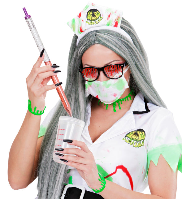 Widmann SRL Armband groen slijm druppels