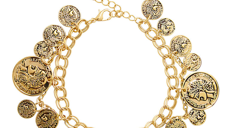 Widmann SRL Armband met muntstukjes