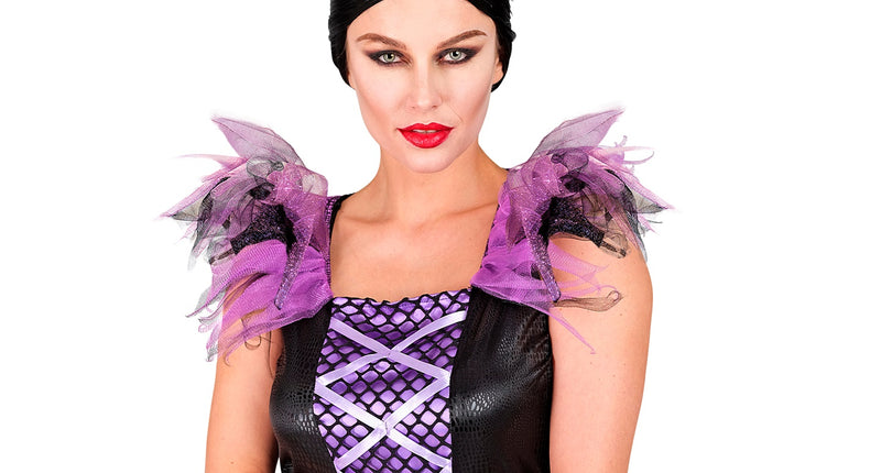 Widmann SRL Armband van kant met zwarte ring